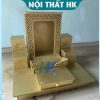 Bàn thờ thần tài N40cm màu vàng gold sang trọng